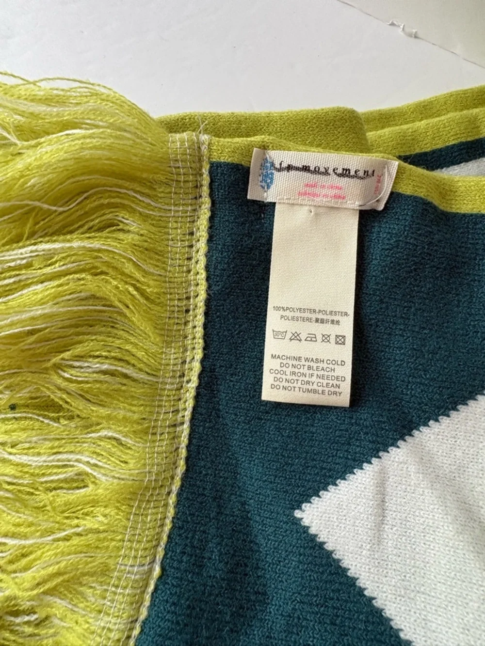 NWOT Free People FP Movement Big League Reversible Scarf